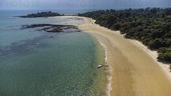 Aerial of Joao Viera island