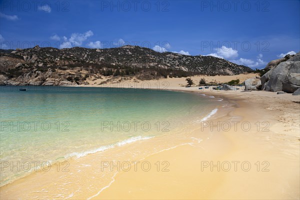 Natural beach of of Mui Dinh