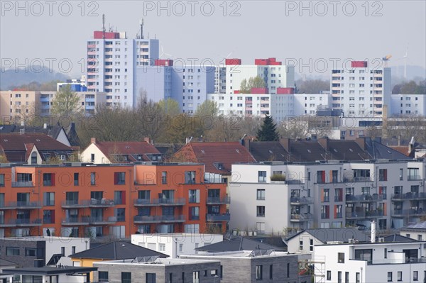 Modern residential buildings at Phoenix Lake