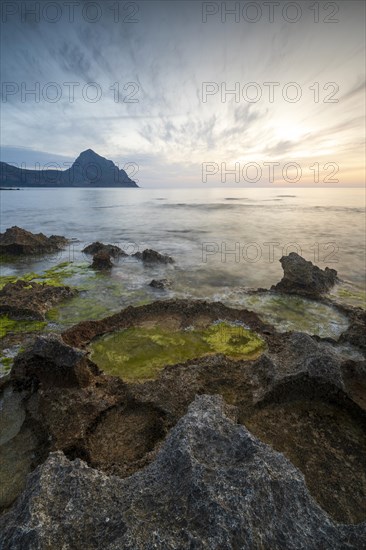 Sunset on the coast