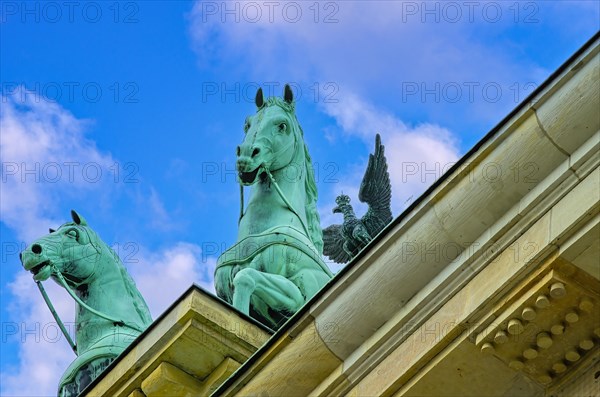 Roman Quadriga with the Germania on the Brandenburg Gate