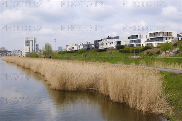 Modern residential buildings and senior residence at Phoenix Lake