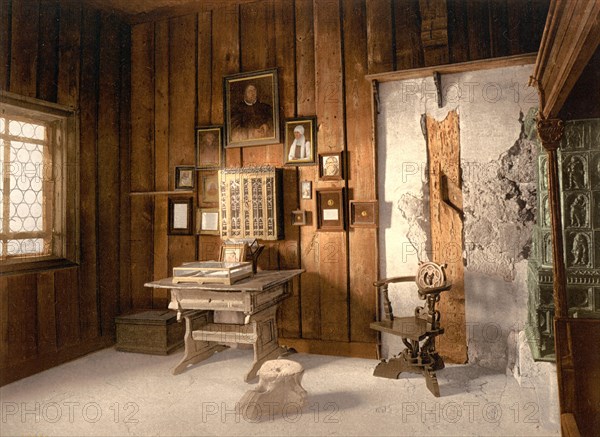 The Luther Room at Wartburg Castle