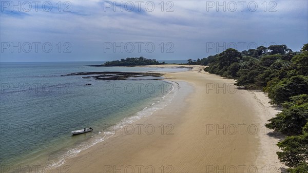 Aerial of Joao Viera island