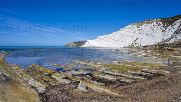 Chalk cliff Scala dei Turchi