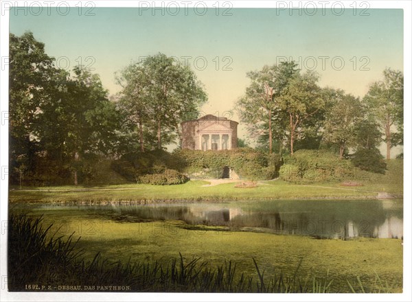 The Pantheon in the Park of Woerlitz