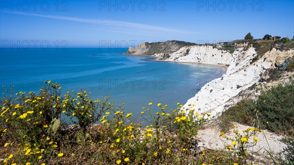 Chalk cliff Scala dei Turchi