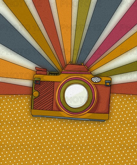 Vintage camera card