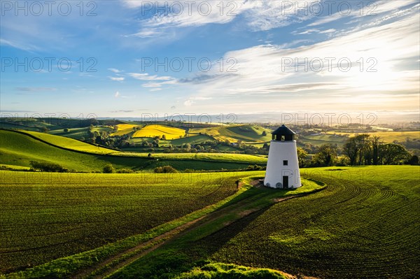 Devon Windmill from a drone