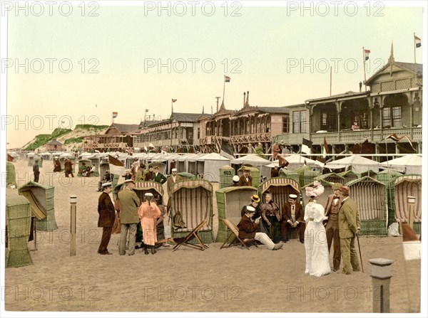 Beach houses on Westerland