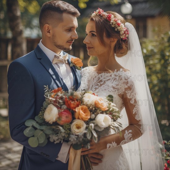 Bridal couple