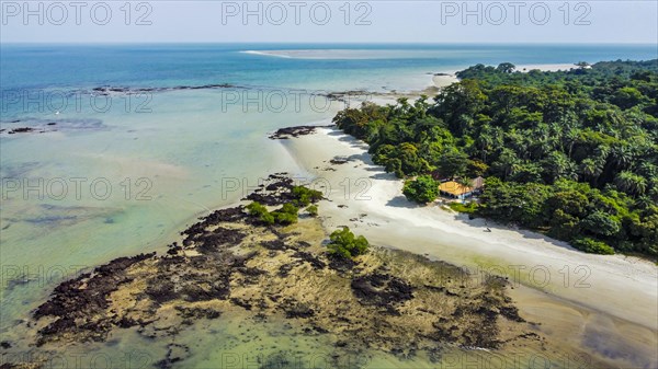 Aerial of Joao Viera island