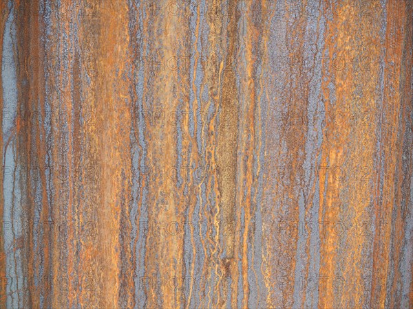 Brown rusted steel texture background