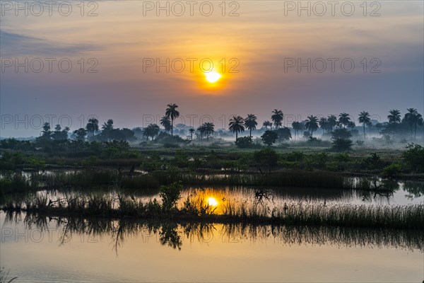 Sunrise in the Casamance