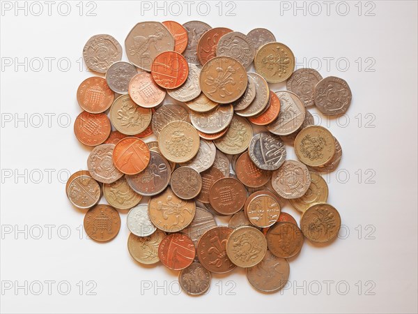 Pound coins money