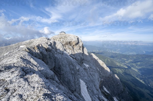 Hochkoenig peak with Matrashaus
