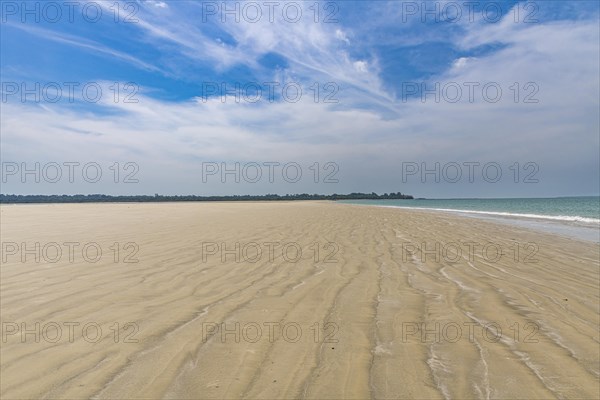 Long sandy beach