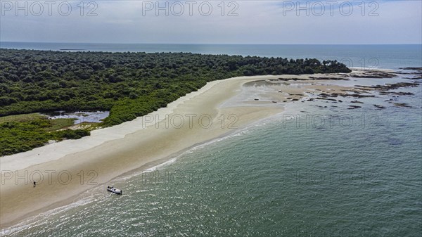 Aerial ofCavallo island