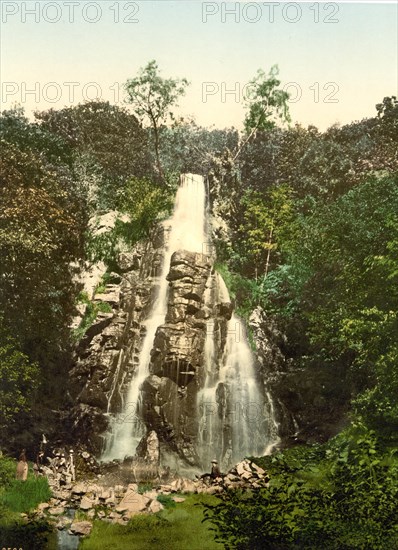 The Trusenfall near Bad Liebenstein in Thuringia