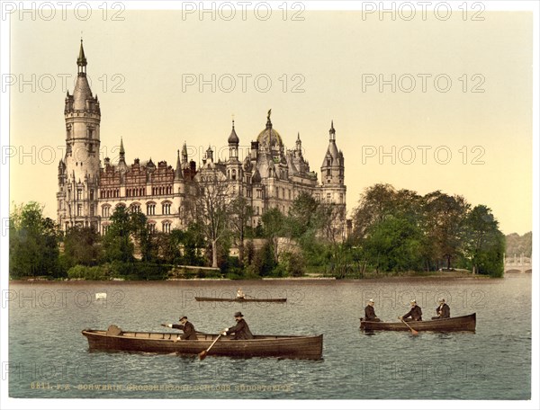 The castle in Schwerin