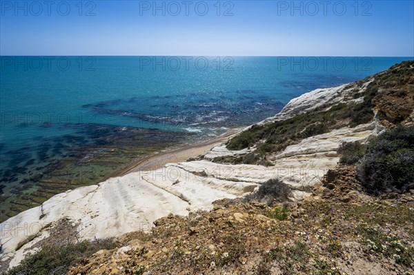 Chalk cliffs at Capo Bianco