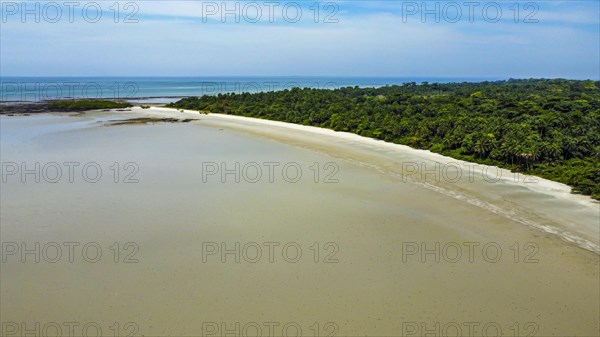 Aerial of Joao Viera island