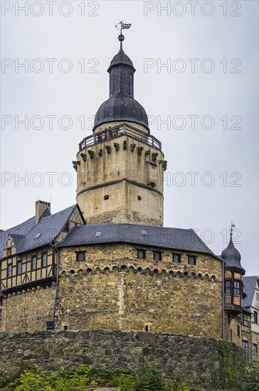 Falkenstein Castle in the Harz Mountains