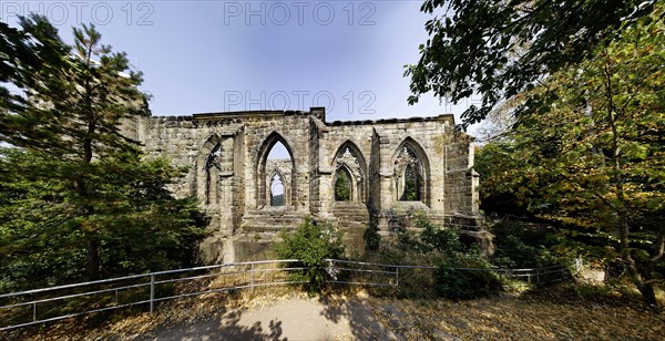 Castle ruins on Mount Oybin