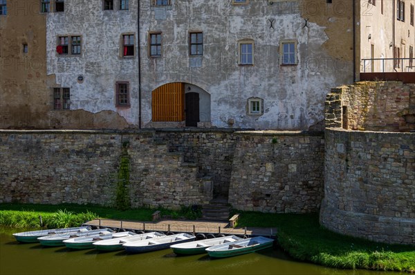 Parts of the building complex of Heldrungen Castle and Fortress