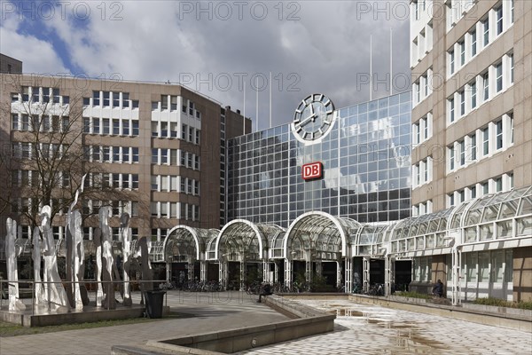 Duesseldorf Central Station East Entrance