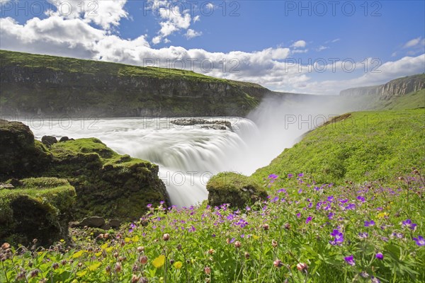 Gullfoss waterfall