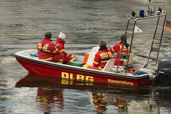 Water rescue DLRG boat