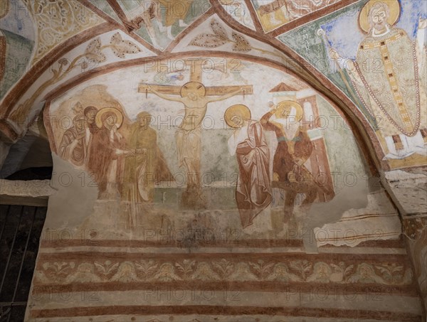 Crypt of the frescoes with motifs from the life of Jesus Christ