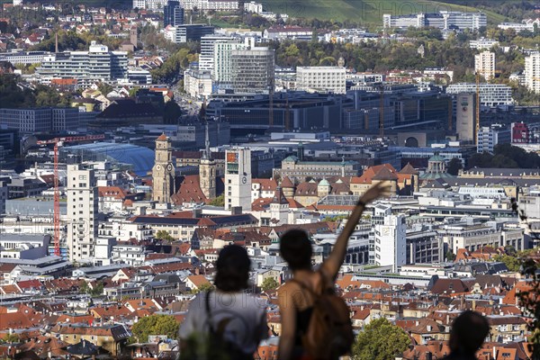 View of the centre of Stuttgart