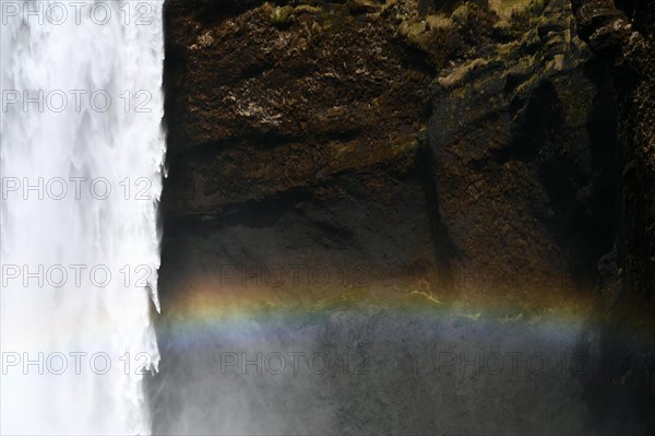 Skogafoss Waterfall on the South Coast of Iceland