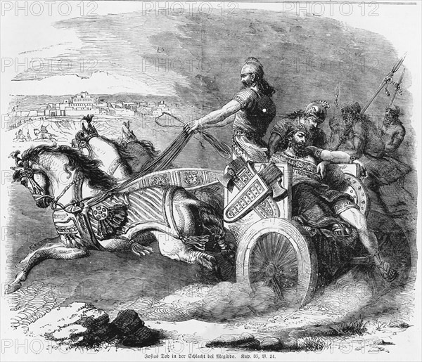 Josiah's death in the battle of Megiddo