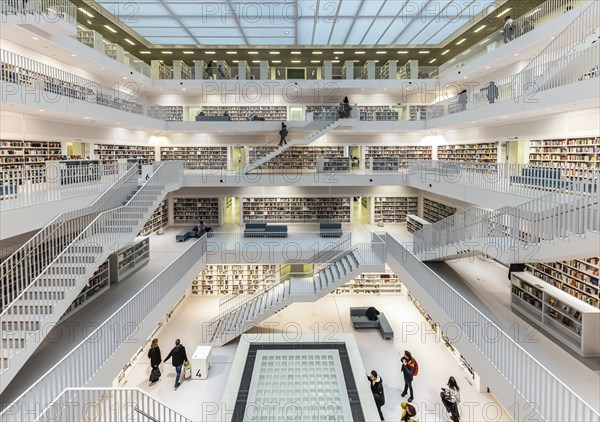 Stuttgart City Library at Mailaender Platz