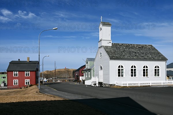 Stykkisholmur in the north of the Snaefellsnes peninsula