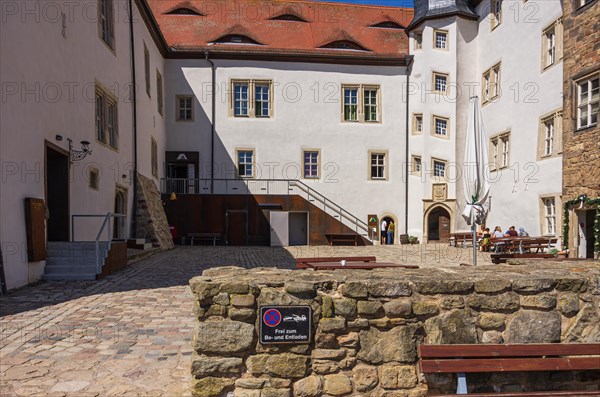 Parts of the building complex of Heldrungen Castle and Fortress