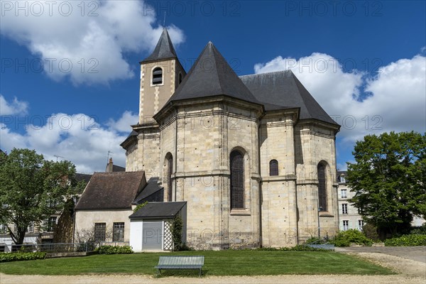 Nevers. The Church of Saint Peter. Nievre departement. Bourgogne Franche Comte. France
