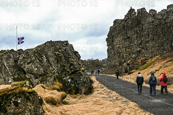 Thingvellir National Park in the south-east of Iceland