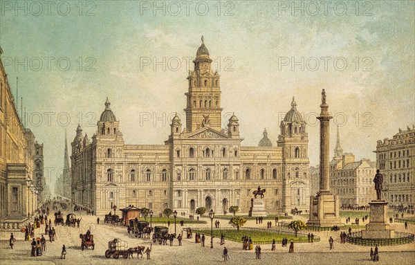 New Town Hall and George Square