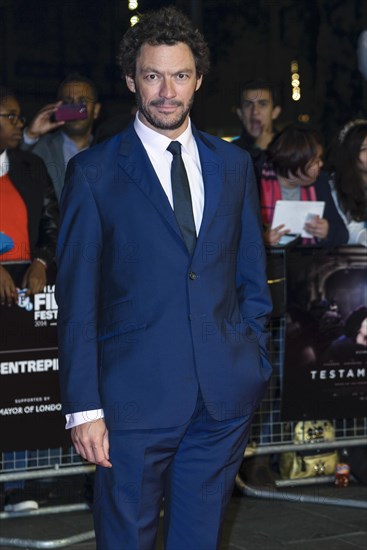 Actor Dominic West attends the TESTAMENT OF YOUTH WORLD PREMIERE at The BFI London Film Festival centrepiece Gala supported by The Mayor of London on 14.10.2014 at ODEON Leicester Square