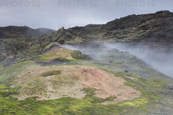 Fumaroles at Leirhnjukur