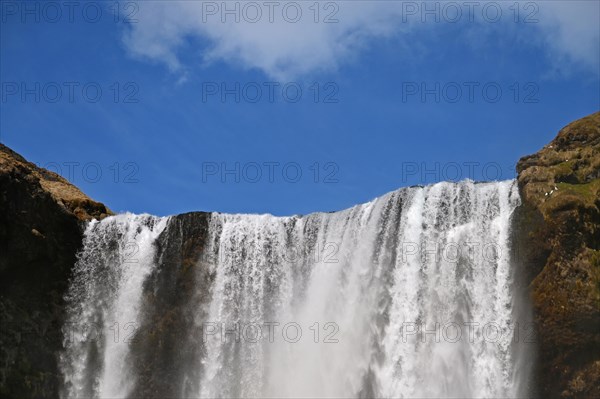 Skogafoss Waterfall on the South Coast of Iceland