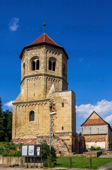 Former Benedictine monastery of St. Wigbert in Goellingen near Bad Frankenhausen in Kyffhaeuserland