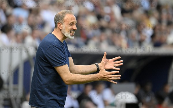 Coach Pellegrino Matarazzo TSG 1899 Hoffenheim on the sidelines