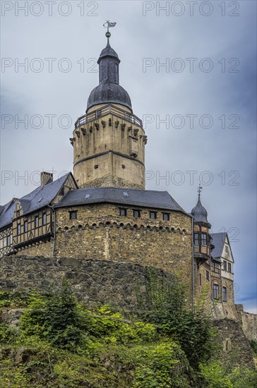 Falkenstein Castle in the Harz Mountains