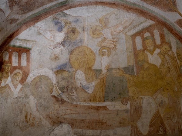 Crypt of frescoes with motifs from the life of Jesus Christ and St. Hermagoras