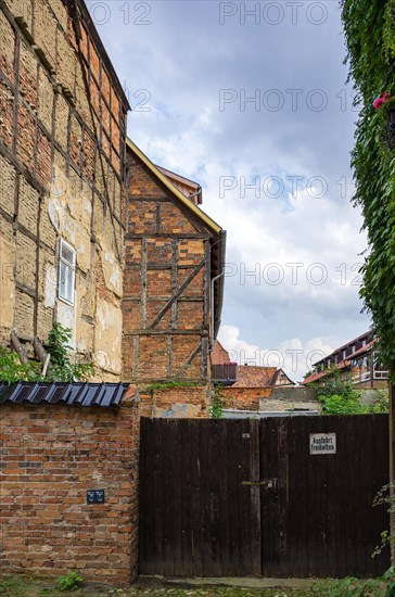 Backyard ambience in Hohe Strasse